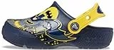 Crocs Zoccolo Patch Unisex per Bambini FL Batman, Marina Militare, 30/31 EU