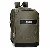Pepe Jeans Zaino Adap. Portaord.40 cm. Pjl Paxton Valigia - Borsa messenger uomo, Verde, Taglia unica, Zaino per portatile adattabile
