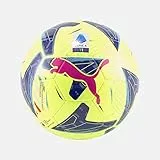 PUMA Orbita Serie A Ms Mini, Palline da Allenamento Unisex-Adulto, Tonico Limone-Blu Navy-Bagliore Tramonto