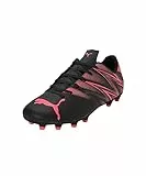 PUMA Attacanto Fg/AG, Scarpe da Calcio Uomo, Orchidea di Fuoco Nero, 44.5 EU