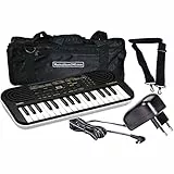 CASIO Set Tastiera 32 Tasti Mini SA 51 / Minibag custodia / Alimentatore Bundle