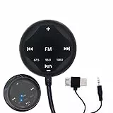TINYOUTH Trasmettitore FM USB, ricevitore FM Bluetooth, trasmettitore audio per auto con canali AUX/FM 87.5/95.0/108.0, funzione di memoria, display a LED magnetico, chiamata in vivavoce