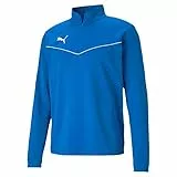 PUMA Maglietta da Uomo Teamrise con Zip a 1/4