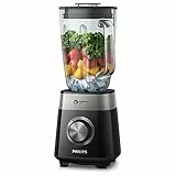 Philips Series 5000 Blender - Pro Blend Crush, 800W, Bicchiere da 1.5L, 3 Velocità + Pulse (HR2228/90)