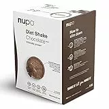 NUPO Diet Shake Cioccolato - Frullati dietetici premium per la gestione del peso I Frullato sostitutivo del pasto, clinicamente testato per il controllo del peso I 12 porzioni I Senza OGM