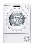 Candy Smart Pro CSOE H8A2DE-S Asciugatrice a Pompa di Calore, 8 kg, Carica Frontale, Programma Stiro Facile, Connettività NFC, Libera Installazione, 59,6x58,5x85 cm, Bianco, Classe A ++