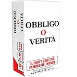 Magma Games OBBLIGO O VERITÀ – Gioco da Tavolo per Adulti, Carte da Gioco, Giochi da Tavola per Feste, Giochi in Scatola per Addio al Celibato e al Nubilato, Idee Regalo per Lui e Lei