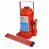 Crick Idraulico Sollevatore Martinetto a Bottiglia Cric per Sollevamento Auto Furgoni Roulotte 20T 20 Ton 20 Tonnellate Altezza Massima 440 mm – echoENG - MA CB 0020