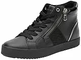 Geox D Blomie D, Scarpe da Ginnastica Donna, Schwarz, 38 EU