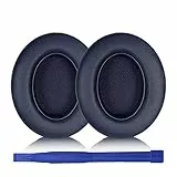 Aiivioll - Cuscinetti di ricambio per auricolari, compatibili con Beats by Dr.Dre Studio 2 Studio 3 B0500 B0501 con cavo wireless Over-Ear cuffie (blu scuro)