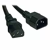 Tripp Lite P005-002 cavo di alimentazione Nero 0,61 m Accoppiatore C14 Accoppiatore C13