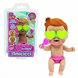 Amicicci Cicciobello Beach Megan Ha Gli Occhiali Con Lenti Che Cambiano Colore Quando Sono Esposti Al Sole Costumino Rosa E Lollipop,Per Bambini A Partire Dai 3 Anni;Cc040100;Giochi Preziosi