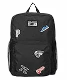 PUMA Zaino Patch, Unisex-Adulto, Black, Taglia Unica
