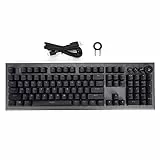 01 02 015 Tastiera Meccanica, Rollover N‑Key Magic‑Refiner Tastiera Meccanica per PC cablata a 104 Tasti per PC Gamer Computer Desktop