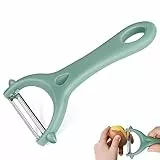 Pelapatate，pelapatate professionale，pela patate e verdure，Pela Verdure, Sbucciatore Manuale，per Pelare Patate, Carote e Verdure Varie e Frutta, Adatto per campeggi in Famiglia, Picnic e Viaggi