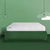Farmarelax Materasso Memory Singolo 80x190, Altezza 20 cm, Made in Italy, Ortopedico, Alleviamento dei punti di pressione, Anallergico e Antiacaro, Top Soft Memory