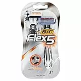 BIC Rasoio Monouso Frex 5, 3 Pezzi