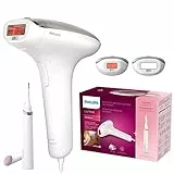 Philips, epilatore a luce pulsata Lumea Advanced, per una pelle liscia di lunga durata, incluso, IPL BRI921 2 inserti speciali per il corpo e il viso e un rifinitore