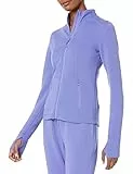 Amazon Essentials Giacca Active Sweat con Zip Donna, Porpora, M