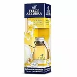 Felce Azzurra - Aria di Casa Profumatore per l'Ambiente, Diffusore a Bastoncini Vaniglia e Monoi, Puro Benessere - 200 ml