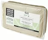 Pébéo, Argilla senza cottura Gédéo per stampi e ceramica, 1,5 kg, Bianca