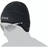 GORE Wear Cappellino antivento da ciclismo, C5 WINDSTOPPER Road Cap, Taglia unica, Colore: Nero, 100390