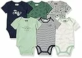 Amazon Essentials Disney | Marvel | Star Wars Body a Maniche Corte Unisex Bimbi, Pacco da 6, Star Wars-Bambino, 24 Mesi