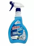Chiaro Luce Spray Pulizia Vetri, spray igienizzante superfici brillanti e prive di aloni. Flacone da 750 ml.