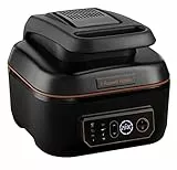 Russell Hobbs Friggitrice ad aria XL 5.5 l + Multicooker, 8 funzioni cottura, Energy saving, doppie resistenze come un forno, no olio, 1600 W, lavastoviglie ok, max 260°C, Satisfry & Grill 26520-56