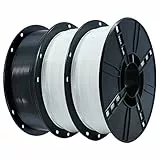 IBOSS PLA Plus(PLA+) filamento per stampante 3D 2 bianco 1 nero