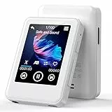 ZOOAOXO 64GB Lettore MP3 con Bluetooth 5.2, MP3 con 2.4' Touch Reattivo Screen, Altoparlante Integrato, Qualità del Suono HIFI, E-Book, Radio FM, Registratore Vocale, Inclusi gli Auricolari, Bianco