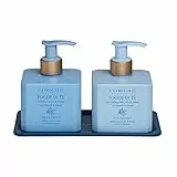 L'Erbolario - Foglie Di Te- Gel Detergente Viso & Mani Da 250 Ml E Crema Corpo & Mani Da 250 Ml+ Vassoio In Omaggio