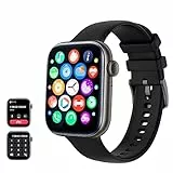 AMZSA Smartwatch Effettua e rispondi alle chiamate, orologio di 120+ Modalità Sport Salute Fitness Tracker Quadranti personalizzati per telefoni Android Compatibile con ios per uomo Donna