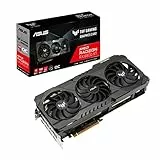 ASUS TUF Gaming AMD Radeon RX 6800 XT OC Edition Scheda Grafica, PCIe 4.0, 16GB GDDR6, HDMI 2.1, DisplayPort 1.4a, Ventole Axial Tech, Doppi Cuscinetti a Sfera, GPU Tweak II, Nero