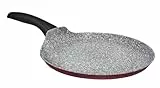 Aeternum, Linea Freedom, Crepiere 32cm, Adatta a Induzione, Rosso Ciliegia