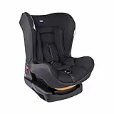 Chicco Cosmos Seggiolino Auto 0-18 kg Reclinabile, Gruppo 0+/1 per Bambini da 0 a 4 Anni, Facile da Installare, con Cuscino Riduttore, Imbottiture Morbide - Jet Black, Nero
