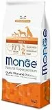 Monge Natural Superpremium Monoprotein* Adult Duck with Rice And Potatoes, Cibo Secco per Cani (a Base di Anatra, Riso e Patate, digeribilità ottimale, Senza coloranti aggiunti, 12 kg)