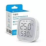 TP-Link Tapo T315 Monitor Intelligente di Temperatura e umidità con Display E-Ink da 2,7', Sensore di Alta Precisione Svizzero, Risparmio Energetico, Hub Richiesto