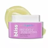 Bliss Youth Got This™ Prevent-4™ + Pure Retinol Deep Hydration Moisturizer | Visibly Diminishes Fine Lines | Clean | Senza Fragrance | Cruelty-Free | Paraben Free | Vegan | 1,7 oz