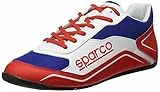 Sparco 00128844RBAZ, Mocassino Unisex-Adulto, Nero, 44 EU