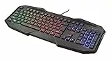 Trust Gaming GXT 830-RW Avonn Tastiera da Gioco Illuminata, Nero [Layout Italiano]