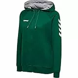 hummel HMLGO Cotton Zip Hoodie Woman Color: Evergreen_Talla: M