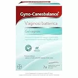 Gyno-Canesbalance Contro La Vaginosi Batterica Trattamento Gel Vaginale 7 Flaconcini Applicatori Igienici Monouso 5ml
