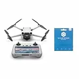 DJI Mini 3 Pro (Versione DJI Smart RC) - Drone leggera e pieghevole, Con pacchetto Care Refresh 1 anno, Video 4k/60fps, 48MP, 34min di volo, Peso inferiore a 249g, Per principianti ambiziosi, Grigio