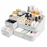 REFORUNG Organizer Trucchi con Cassetti Porta Trucchi Organizer Contenitore Portatrucchi 28 * 18cm Organizzatore in Plastica per Cosmetici per Cosmetici, Gioielli e Accessori