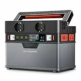 ALLPOWERS Generatore Solare Portatile 288Wh/78000 mAh con Batteria al Litio, Generatore di Corrente 300W (picco 500W) Inverter Uscita AC/DC/USB Alimentatore per feste, viaggi, campeggio, Camper