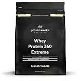 The Protein Works - Proteine Whey 360 ​​Extreme in Polvere - Vaniglia Morbida - Frullato Ad Alto Contenuto Proteico - Con Glutammina, Vitamine e Minerali - 600g