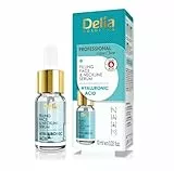Delia Cosmetics - Siero di riempimento – Trattamento antirughe, idratante all'acido ialuronico per tutti i tipi di pelle – Siero 100% viso e collo – Senza parabeni – 10 ml, trasparente