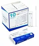Adeste – 10 scatole test COVID 19 Tamponi Rapidi Nasali. Validato Nuove Varianti Settembre 2023. Sensibilità 100% a carica virale alta. Certificati per uso Domestico