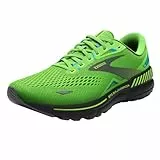 BROOKS Adrenaline GTS 23, Sneaker Uomo, Green Gecko/Grey/Atomic Blue, 45 EU